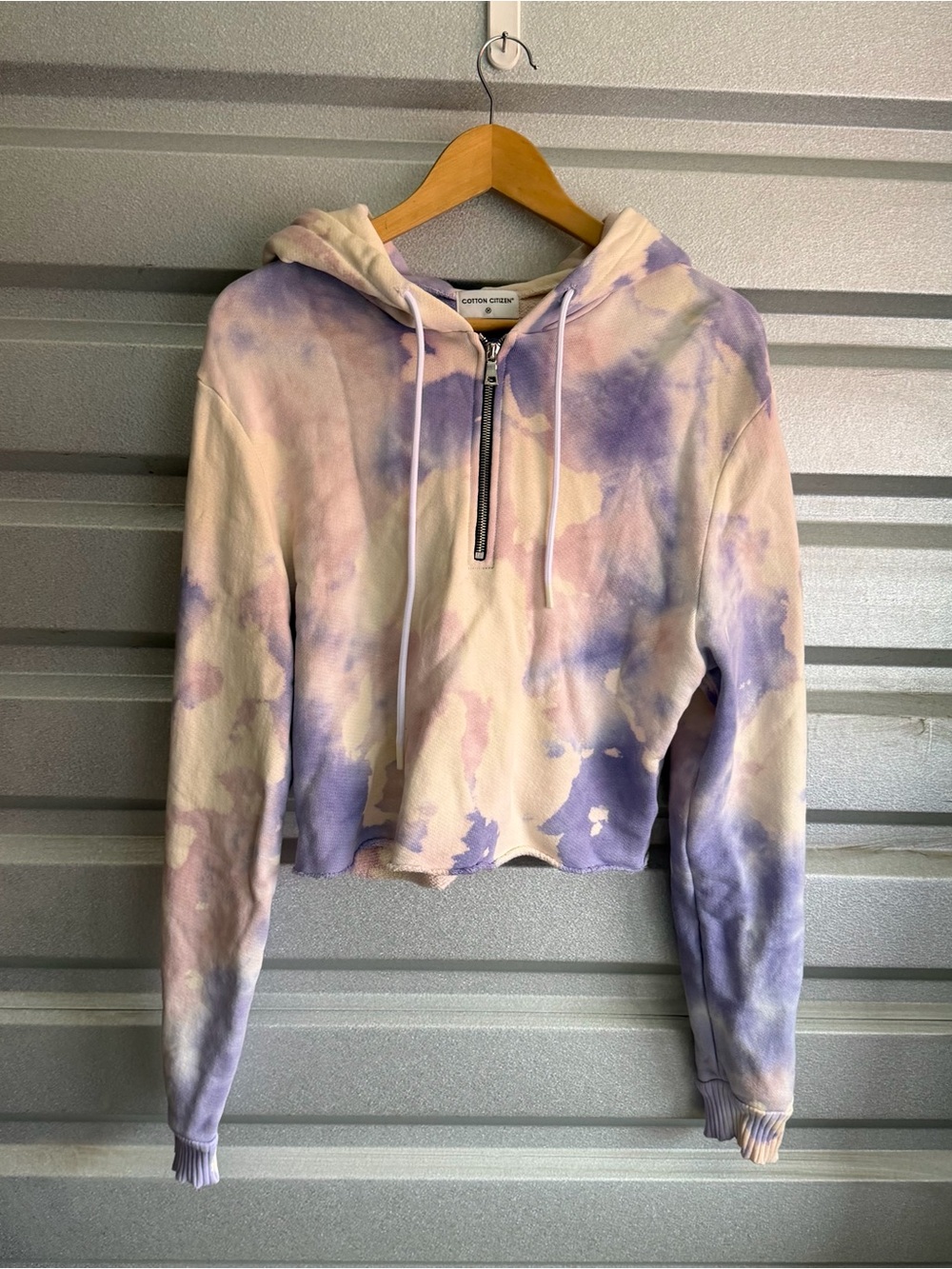 Cotton Citizen Brooklyn Crop Zip Hoodie